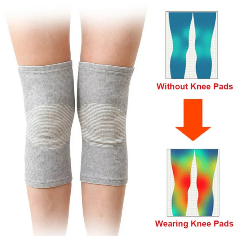 Bamboo Compression Knee Sleeves(Pack Of 2)(62% Off)