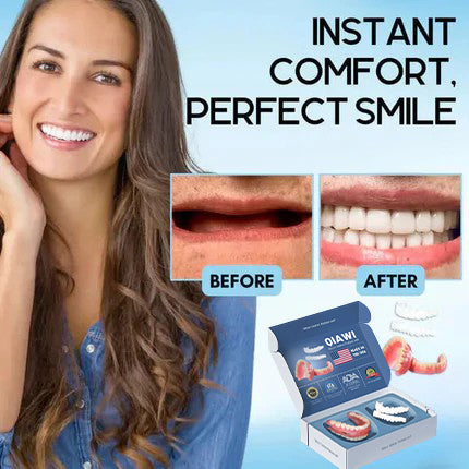 QIAWI™- Premium Custom Silicone Denture Set(Limited time discount Last 30 minutes)
