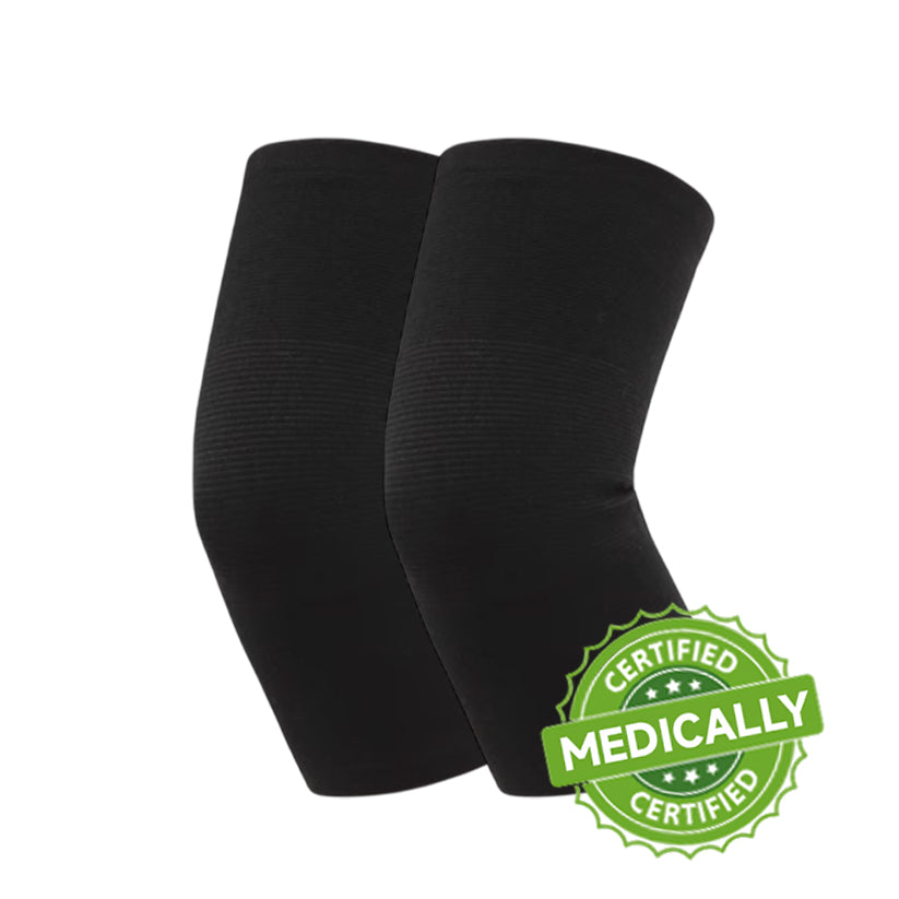 Bamboo Compression Knee Sleeves(Pack Of 2)(62% Off)