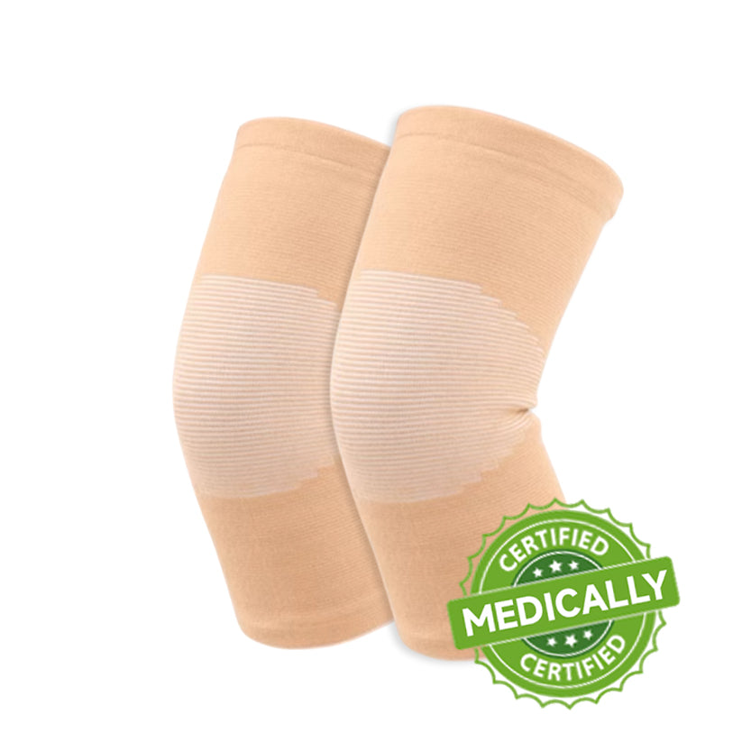 Bamboo Compression Knee Sleeves(Pack Of 2)(62% Off)
