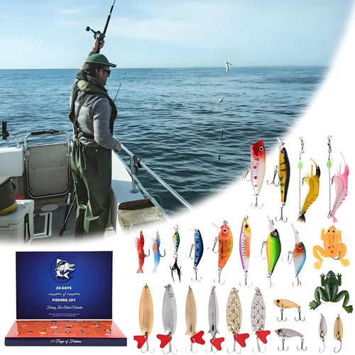 š¤Black Friday 50% Offš4 Days Fishing Lure Advent Calendar