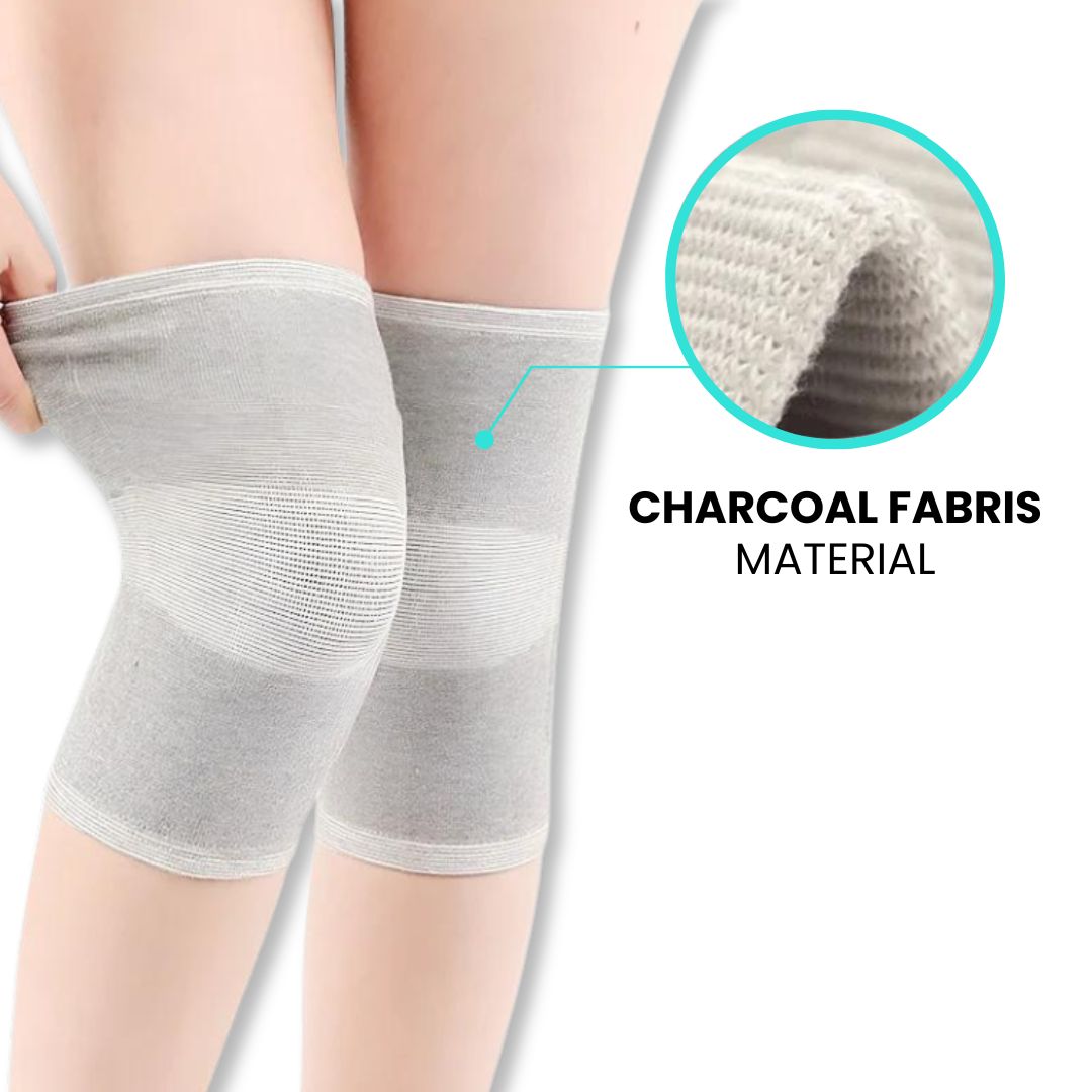Bamboo Compression Knee Sleeves(Pack Of 2)(62% Off)
