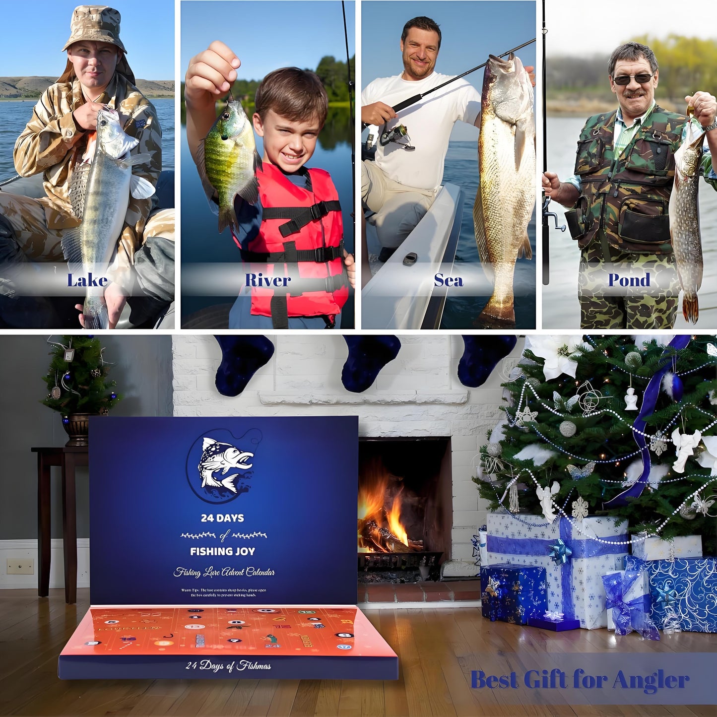 š¤Black Friday 50% Offš4 Days Fishing Lure Advent Calendar