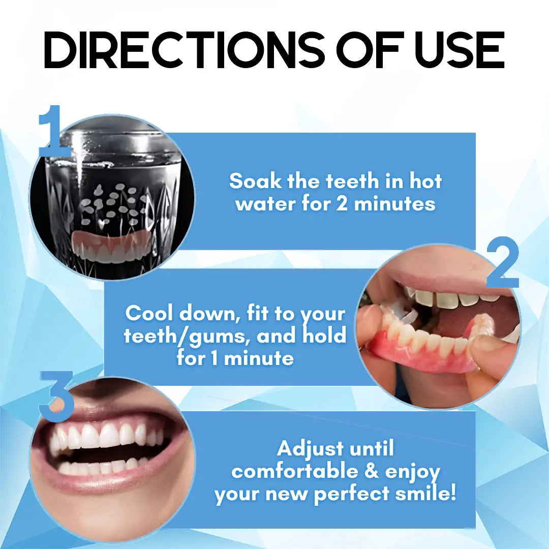QIAWI™- Premium Custom Silicone Denture Set(Limited time discount Last 30 minutes)