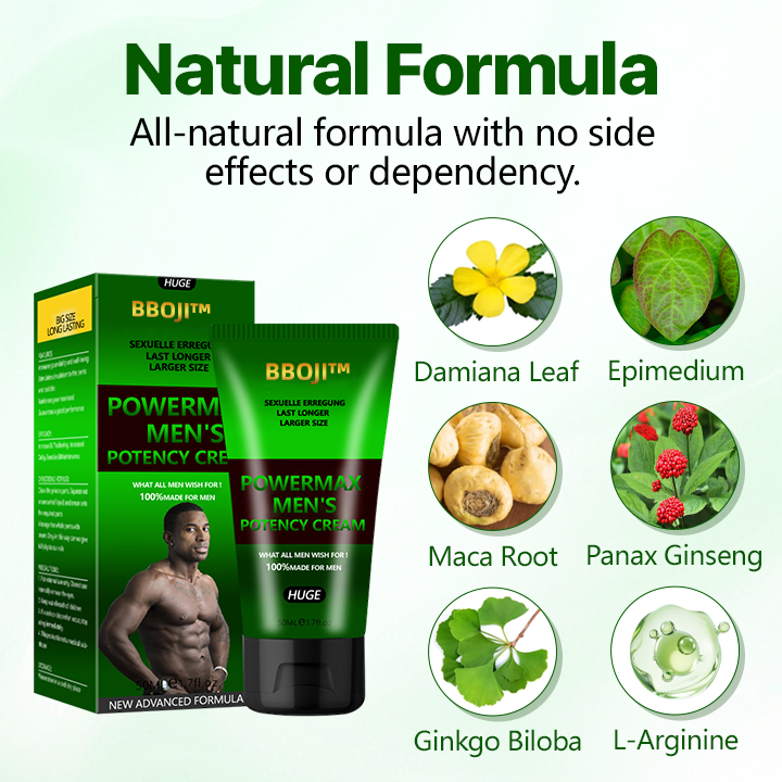✅Official Store |BBOJI™ Powermax Men's Potency Cream