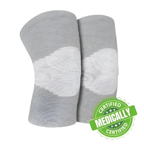 Bamboo Compression Knee Sleeves(Pack Of 2)(62% Off)