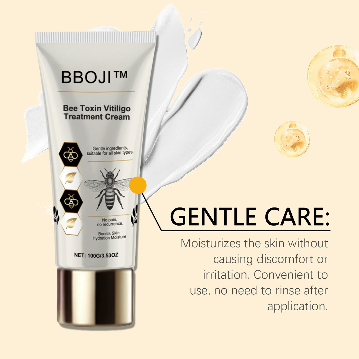 Final 3 Hours: 80% OFF 🔥BBOJI™ Bee Toxin Vitiligo Treatment Cream💖FDA recommends