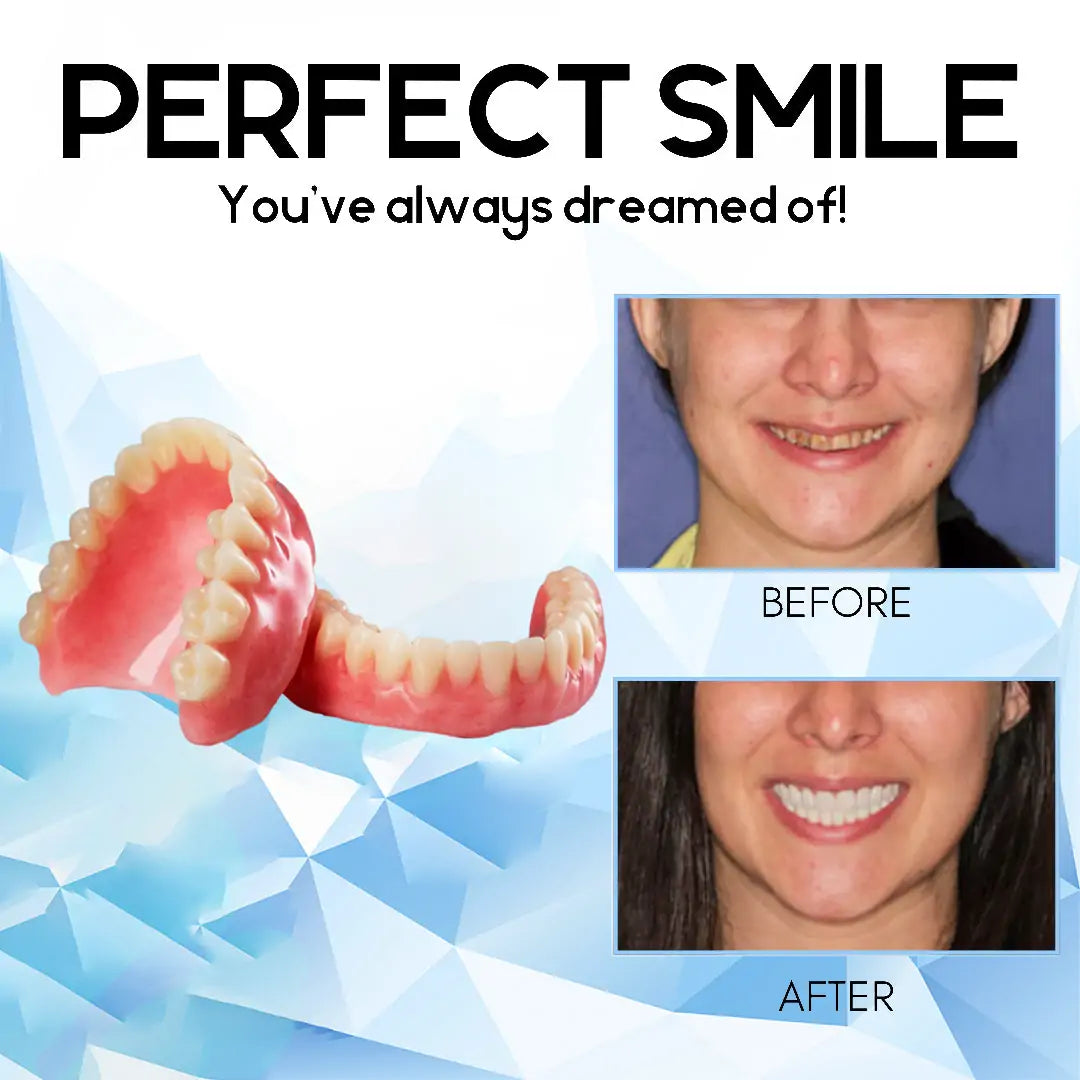QIAWI™- Premium Custom Silicone Denture Set(Limited time discount Last 30 minutes)