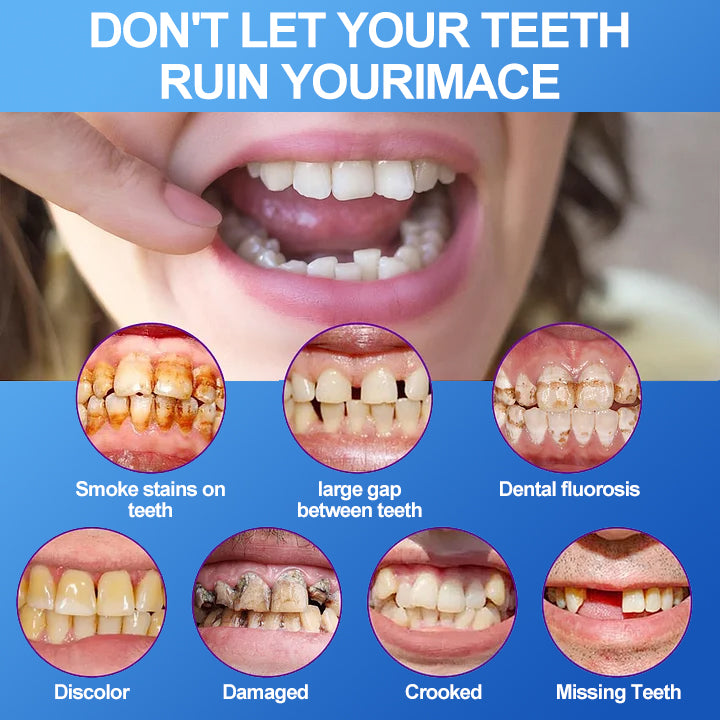 🗽Made in the USA🦷Functional thickened dentures✅ADA Approved