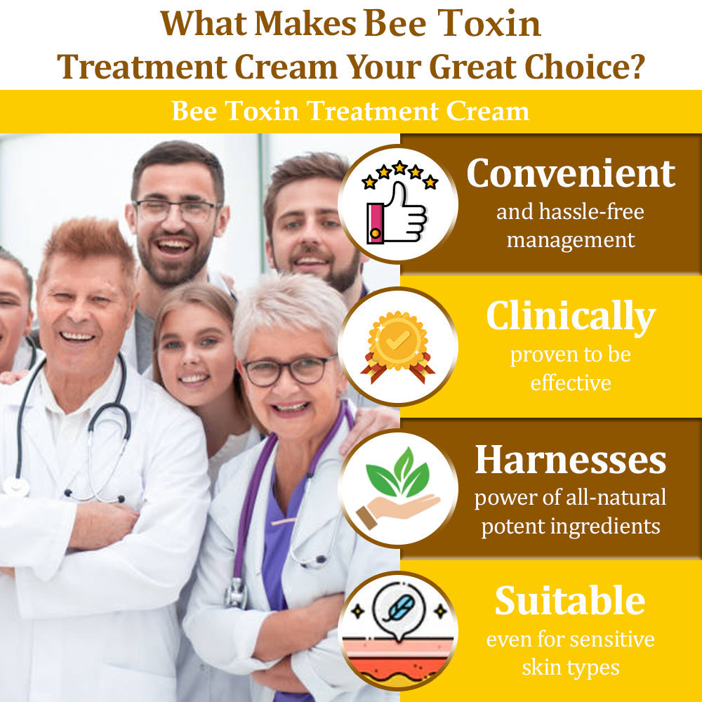🗽Made and Shipped from USA👏Bee Toxin Skin Treatment Cream