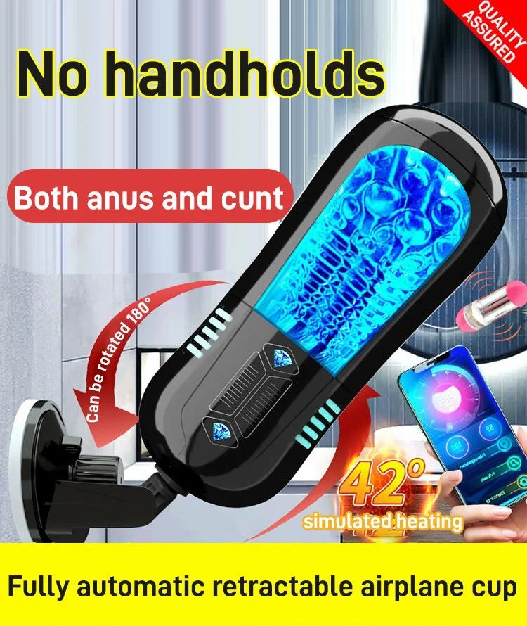 🗽Made in the USA👏【Discreet Delivery】 Fully automatic, hands-free retractable relaxation cup✅FDA Approved