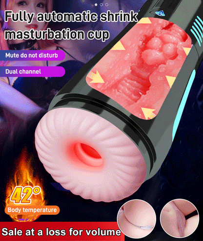 🗽Made in the USA👏【Discreet Delivery】 Fully automatic, hands-free retractable relaxation cup✅FDA Approved