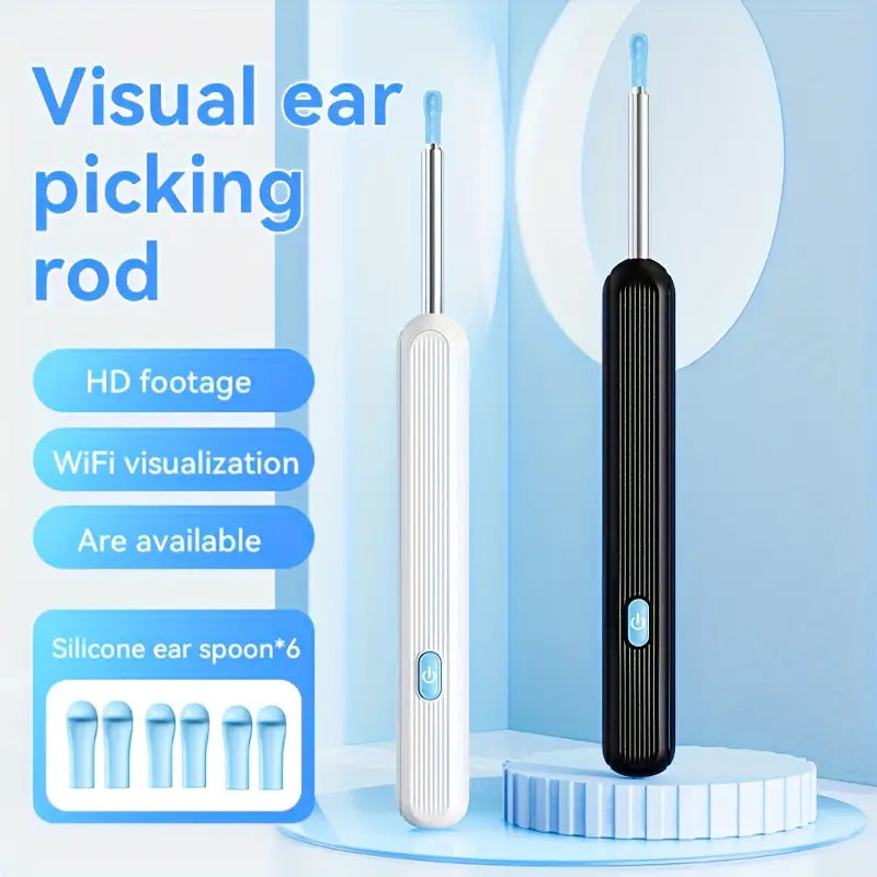 🗽Made in the USA👏9-in-1 Wireless Earwax Removal Kit with Camera and Light