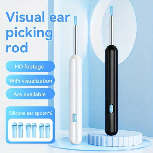 🗽Made in the USA👏9-in-1 Wireless Earwax Removal Kit with Camera and Light