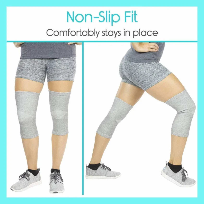 Bamboo Compression Knee Sleeves(Pack Of 2)(62% Off)
