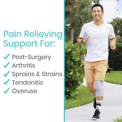 Bamboo Compression Knee Sleeves(Pack Of 2)(62% Off)